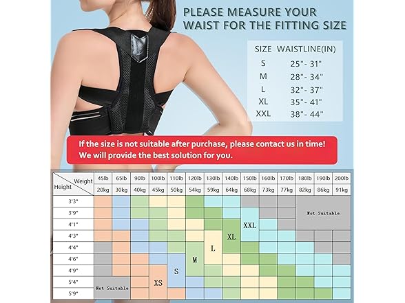 Herokoo Back Brace Posture Corrector