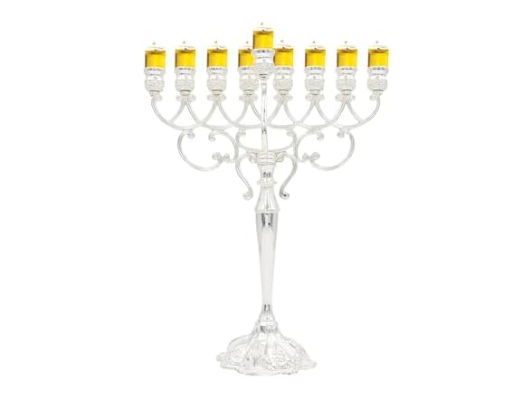 Majestic Giftware Silver-Plated Chanukah