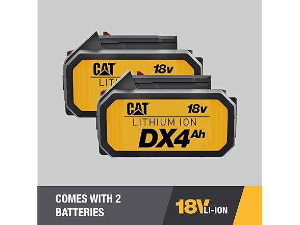CAT DX21 18V 1in SDS-Plus Rotary Hammer Drill Kit