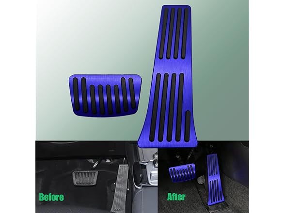 Brake Pedal Cover Kia K5 2021-24 Blue