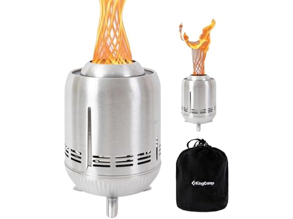 KingCamp Smokeless Fire Pit