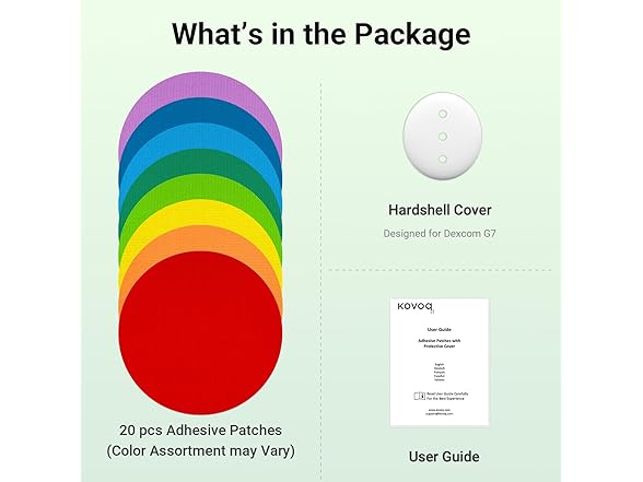 Kovoq - Dexcom G7 Adhesive Patches