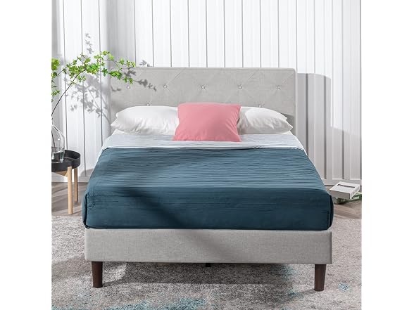 Zinus Shalini Upholstered Platform Bed Frame