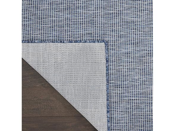 Nourison Positano Indoor-Outdoor Navy Blue 5' x 7' Rug