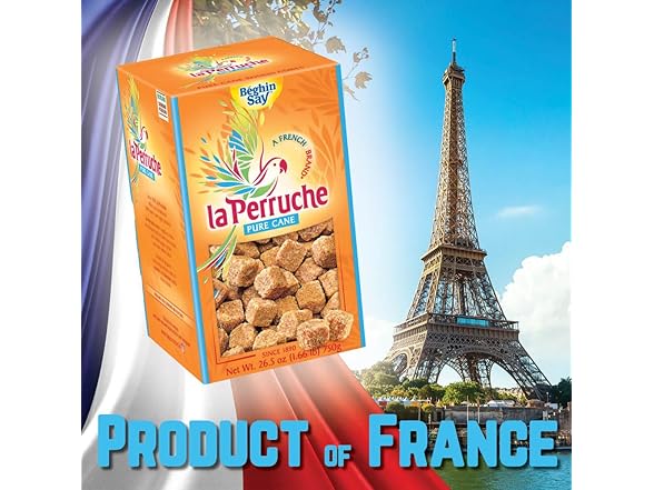 La Perruche Pure Cane Brown Sugar Cubes