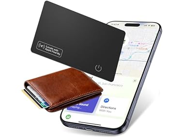 $12.99, Was $29.98, 56% Off! ARIVEXA Wallet Tracker Card Air-Tag dealfomo