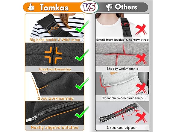 Tomkas Small Dog Sling Carrier