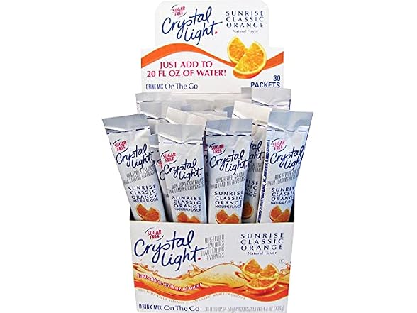 Crystal | Light On the Go Drink 30 Count