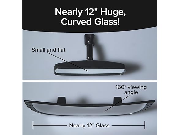 Angel View Wide-Angle Rearview