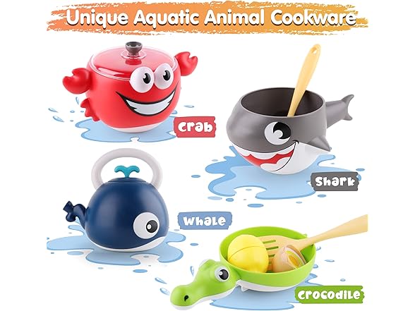 iPlay iLearn Kids Kitchen Playset