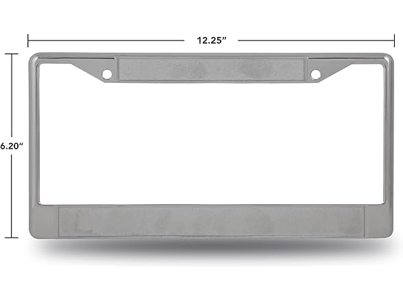Kansas City Chiefs Chrome Frame