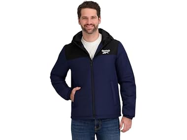 $19.99, Was $145, 86% Off! Reebok Mens Midweight Puffer Jacket dealfomo