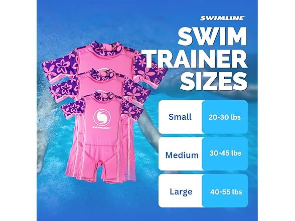 SWIMLINE Swim Trainer Vest, Pink