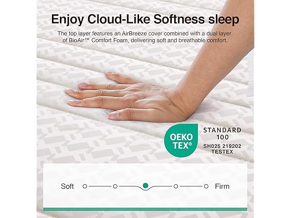 Novilla 14" King Size Mattress