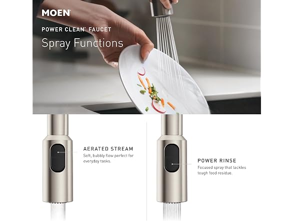 Moen Sinema Polished Nickel Touchless Kitchen Faucet