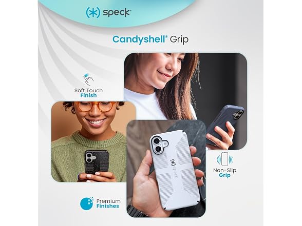 Speck CandyShell Grip Case - iPhone 16 Pro Slim MagSafe