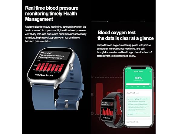 Excelpeakia Smart Watches Fitness Tracker