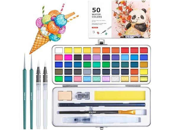 Botkc Watercolor Paint Set