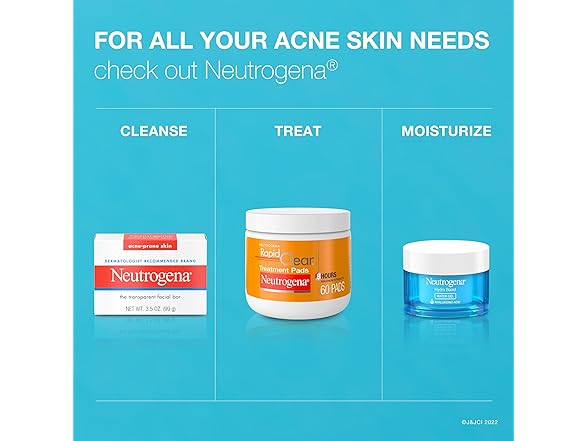 Neutrogena Facial Cleansing Bar Acne 3.5oz