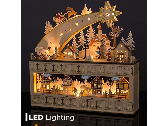 Best Choice Products Wooden Christm