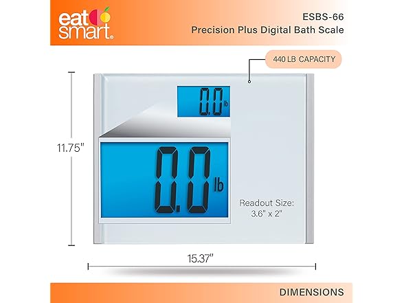 EatSmart Precision Plus Bath Scale