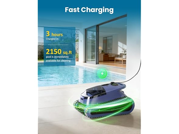 Cordless Robotic Pool Cleaner