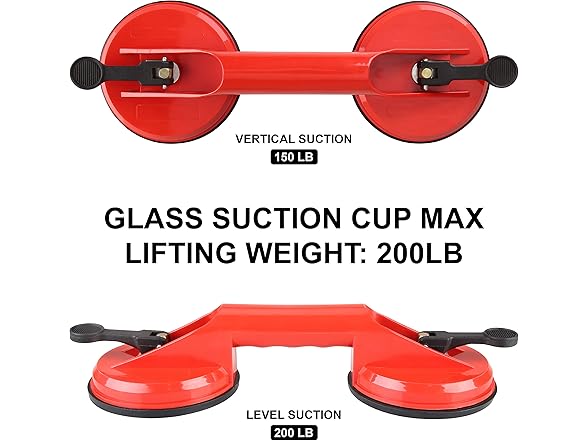 Olympia Tools Olympia Tools Glass Suction Cups Heavy D