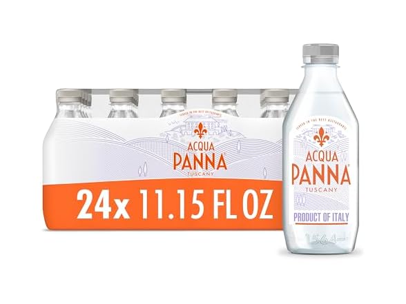 24Ct Acqua Panna Natural Spring Water, 11.15 FL OZ