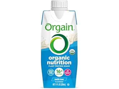 $1.99, Was $3.99, 50% Off! ORGAIN Organic Vanilla Nutritional Shake 11oz dealfomo