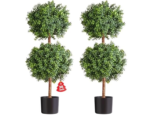 VEVOR Artificial Boxwood Topiary Tree