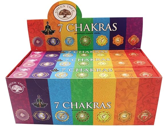 Encens Green Tree 7 Chakras - 15 grs