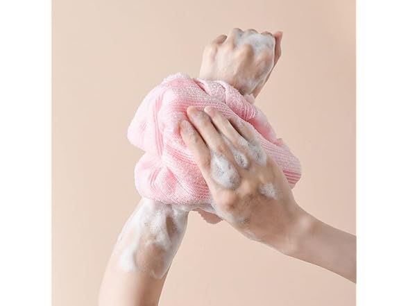 Generic Exfoliating Shower Towel, Back