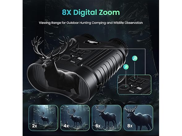 4K Night Vision Goggles | 3in HD Screen