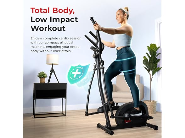 Sunny Health & Fitness Smart Elliptical Resistance