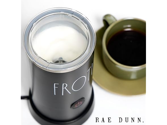Rae Dunn Electric Milk Frother Steamer