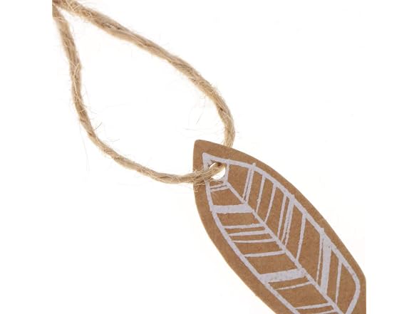 100pcs Kraft Paper Tags Craft Tree Hanging
