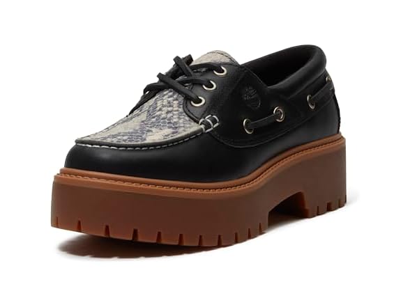Snake Print Suede