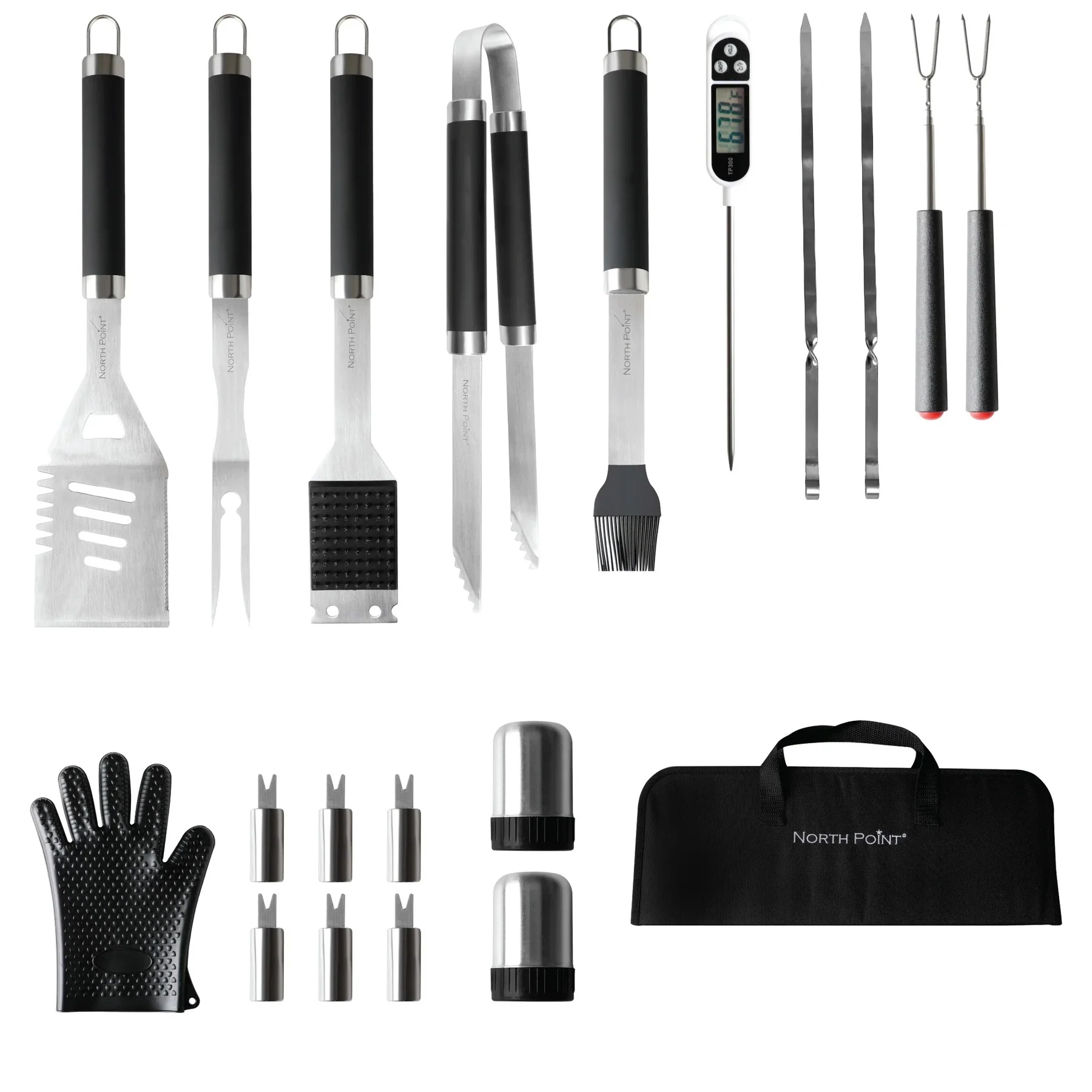 North Point 20 Piece BBQ Tool Set - Gallery 7