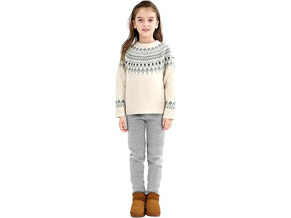 Resinta 4 Pack Girls Fleece Leggings