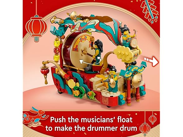 LEGO Lunar New Year Parade Building Toy Set