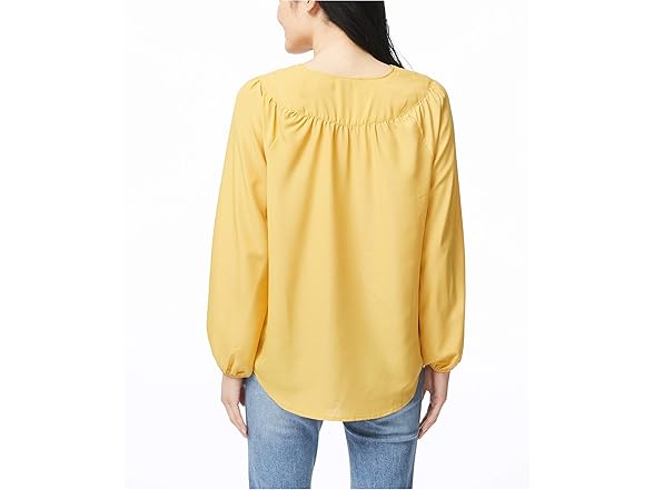 Nautica Gold LS V-Neck Shirt (S)