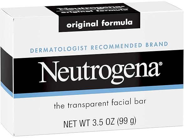 Neutrogena Amber Facial Cleansing Bar 3.5oz