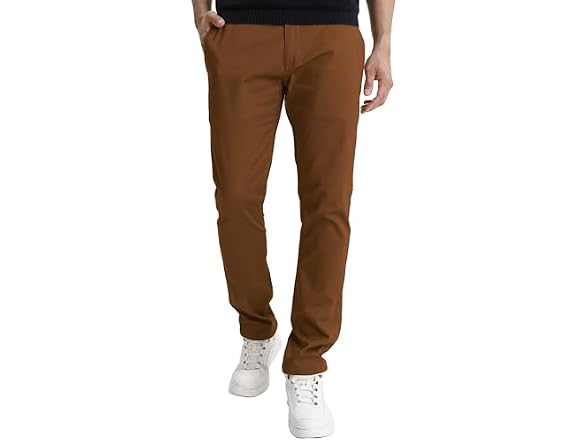 Match Men (34) Slim-Tapered Flat-Front
