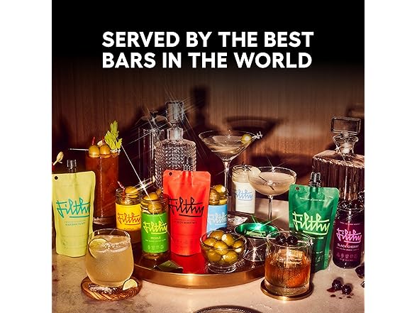 Filthy Amarena Black Cherries, 11oz