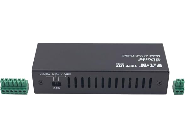 Eaton Tripp Lite Series Dante 2-Channel Analog Audio Encoder