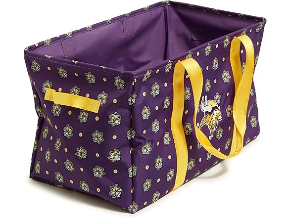 VIKINGS Vera Bradley Womens Recycled NFL Car Tote