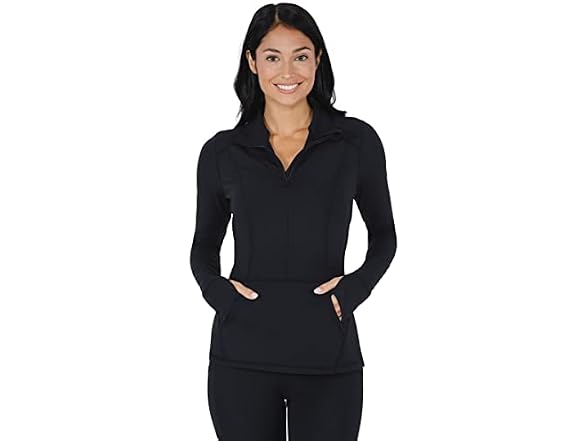 Yogalicious Women (M) Half Zip Lightweight Jacket