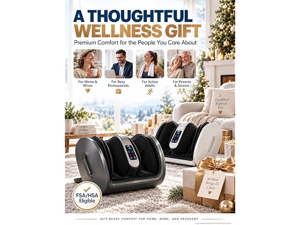 AEPR Shiatsu FSA Foot Massager with Heat