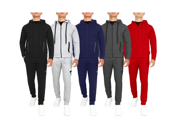 Mens Tech Fleece Hoodie & Jogger Sets (S-3XL)
