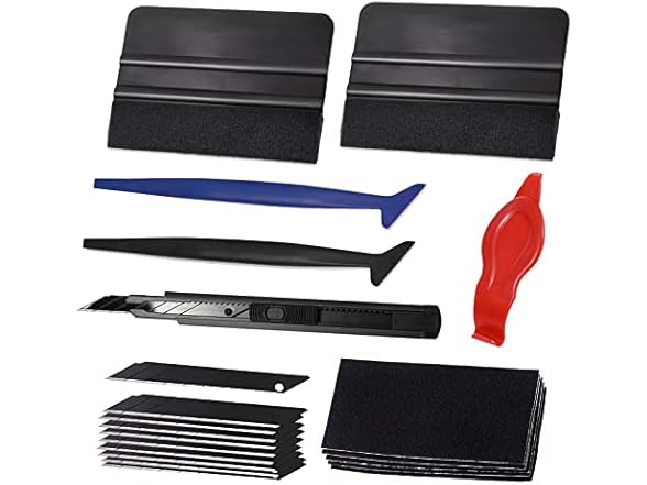Car Window Tinting Tools - Vinyl Wrap Tool Kit